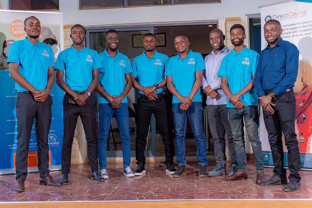 Carpe Diem tutors and staff in a group photo